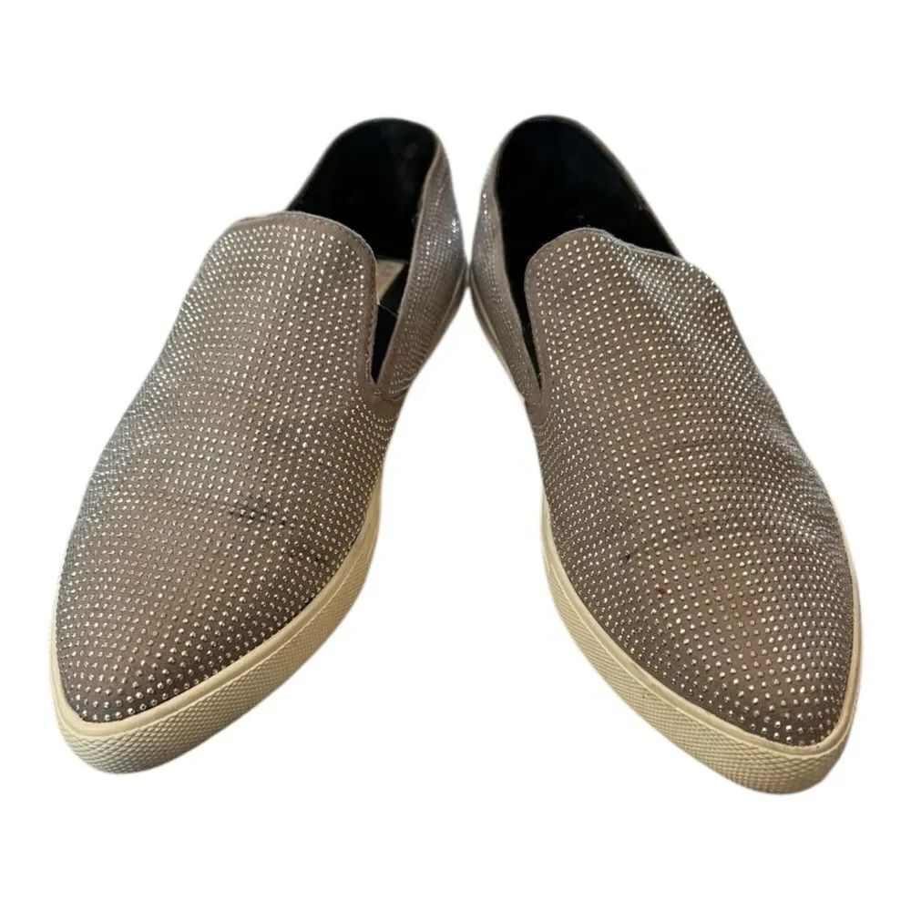 Chinese Laundry Kristin Cavallari Collab Rhinestone Studded Slip-on Sneakers 8 - Picture 3 of 6